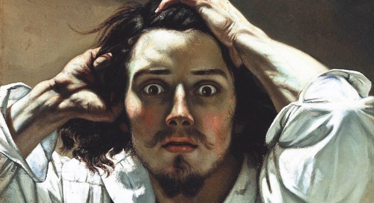 Gustave Courbet - Le désespéré