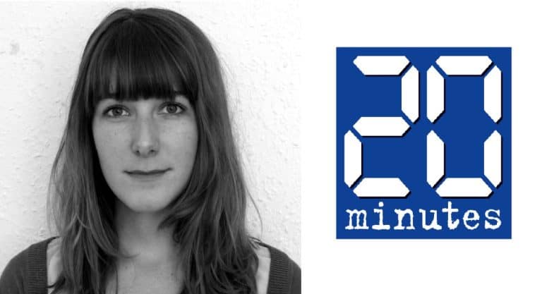 Laure Cometti, journaliste chez 20 minutes