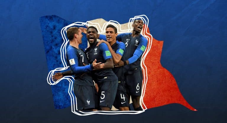 L'équipe de France championne du monde 2018